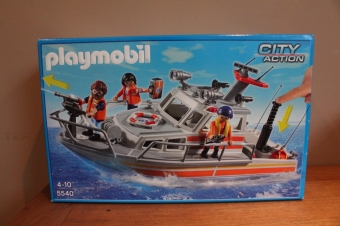 Playmobil rescue boot 5540 nieuw.