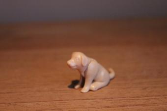 Playmobil puppy licht bruin zittend