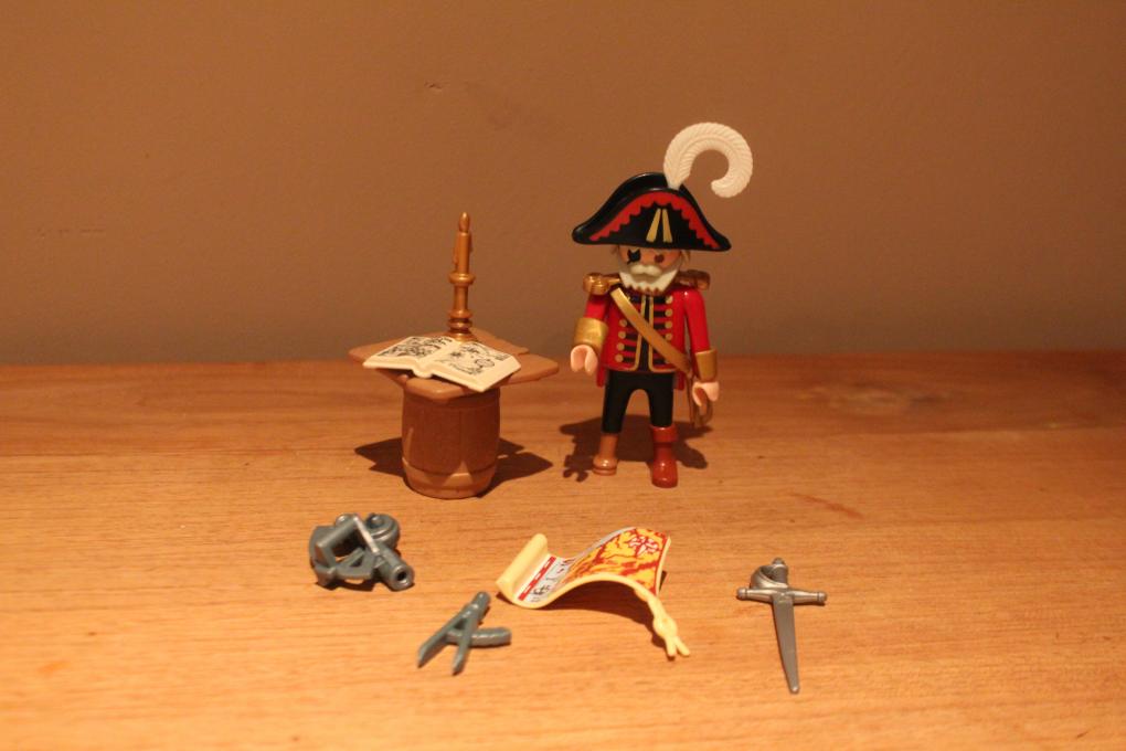 Haas Intrekking geschenk Playmobil piraat met houten been 3936 nieuw in doos. - playmobil piraten -  2e hands playmo