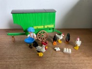 rommel Bouwen op Verrast zijn Playmobil boerderij en dierensets - 2e hands playmo