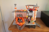 Playmobil kustwacht centrale met vuurtoren 5539 zelf samengesteld.