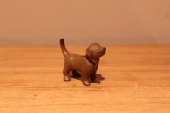 Playmobil donker bruin lopende puppy