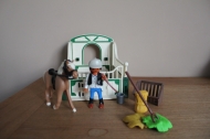 Playmobil Haflinger met paarden box 5109