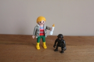 Playmobil gorilla en verzorger 4757